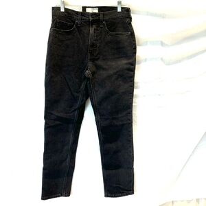 NWT Everlane original Cheeky jeans black Sz 28 waist